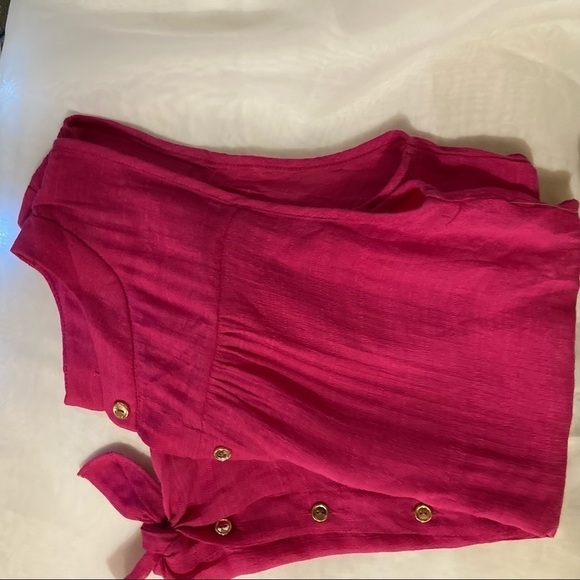 PerSeption Concept pink sleeveless top - Picture 10 of 12